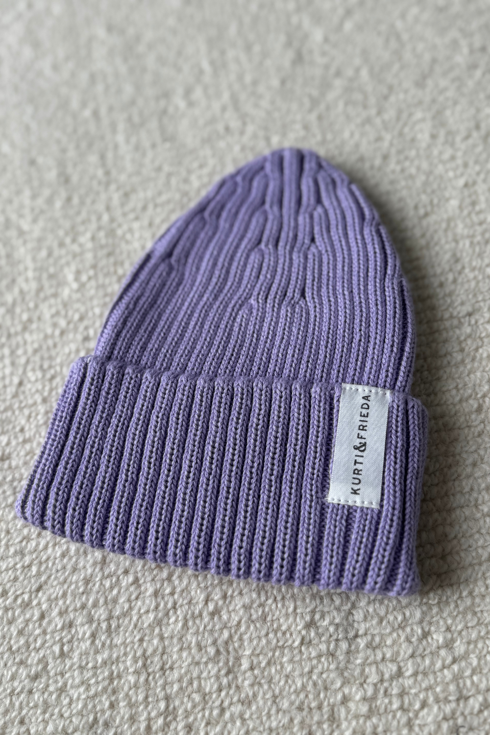 Hygge Knit Beanie lavender