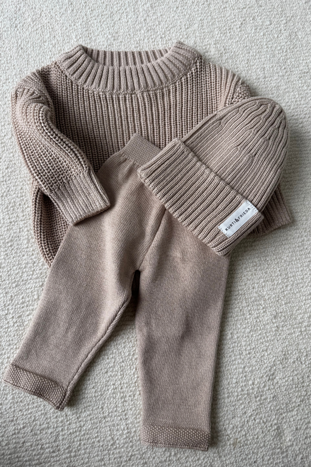 Hygge Knit Sweater honey beige