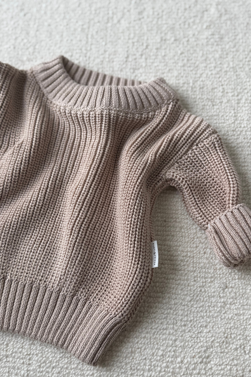 Hygge Knit Sweater honey beige