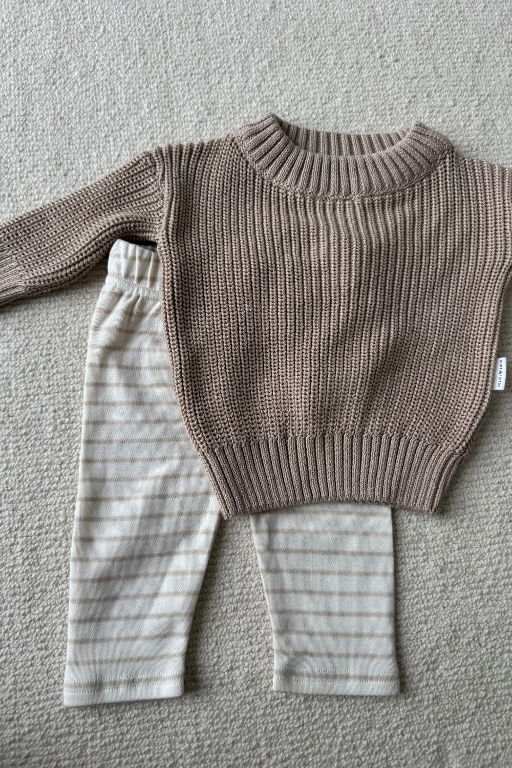 Hygge Knit Sweater honey beige