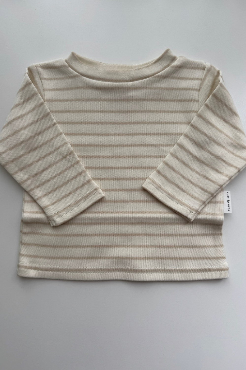 Longsleeve Beige Lines